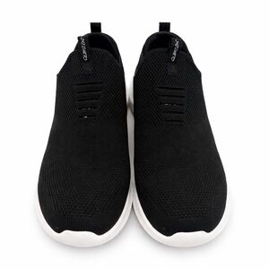 Skechers Black Stretch Fit Memory Foam Slip-On Sneakers
